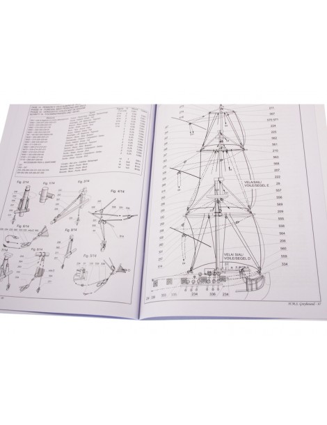 COREL H.M.S. Greyhound frigate 1720 1: 100 kit