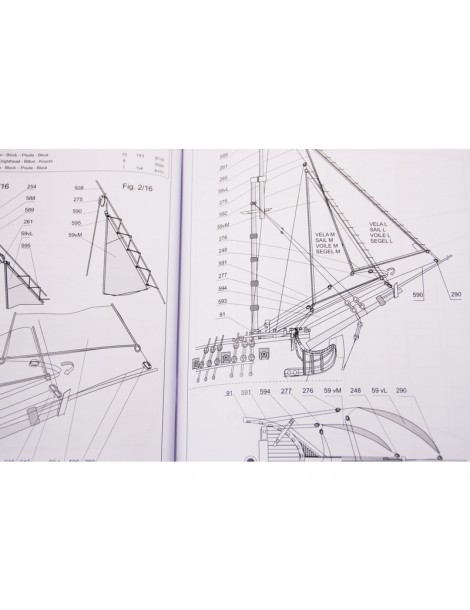 COREL H.M.S. Greyhound frigate 1720 1: 100 kit