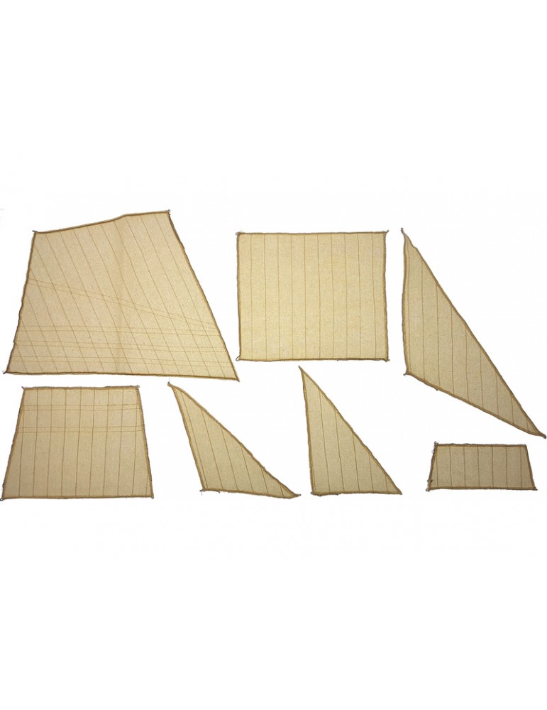 Dusek Le Cerf 1779 1:72 - set of sails