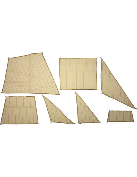 Dusek Le Cerf 1779 1:72 - set of sails