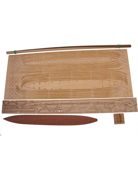 Dušek Wikinger Langschiff 1:72 kit