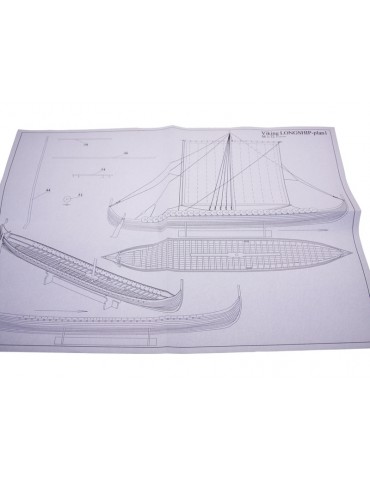 Dušek Wikinger Langschiff 1:72 kit