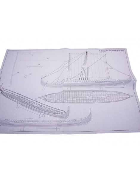 Dušek Wikinger Langschiff 1:72 kit