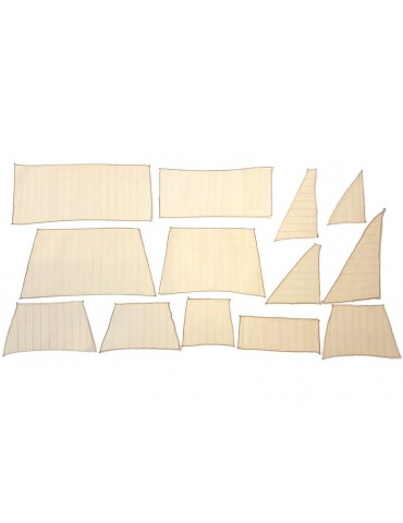 Dusek Nuestra Senora 1687 1:72 - set of sails