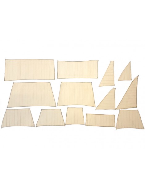 Dusek Nuestra Senora 1687 1:72 - set of sails