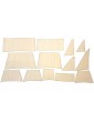 Dusek Nuestra Senora 1687 1:72 - set of sails