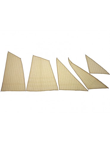 MAMOLI America 1851 1:66 - set of sails