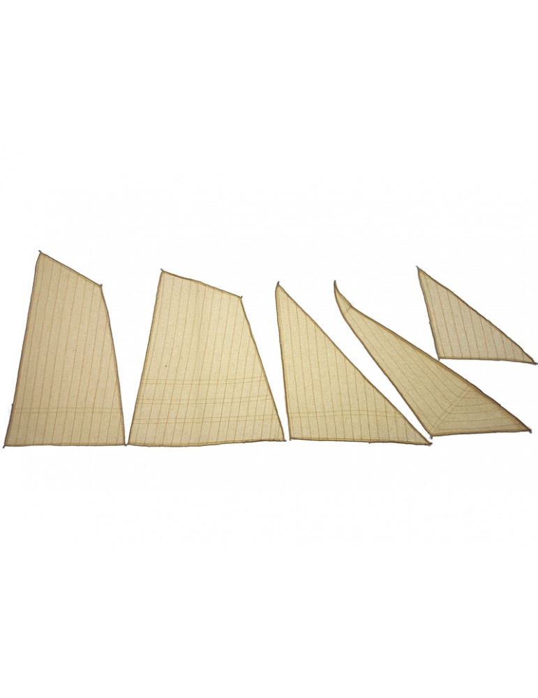 MAMOLI America 1851 1:66 - set of sails