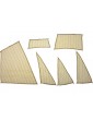 MAMOLI Hunter cutter 1:72 - set of sails