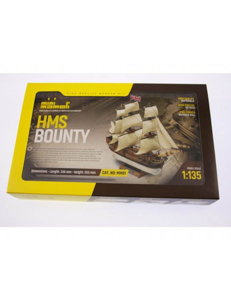 MINI MAMOLI H.M.S. Bounty 1: 135 kit