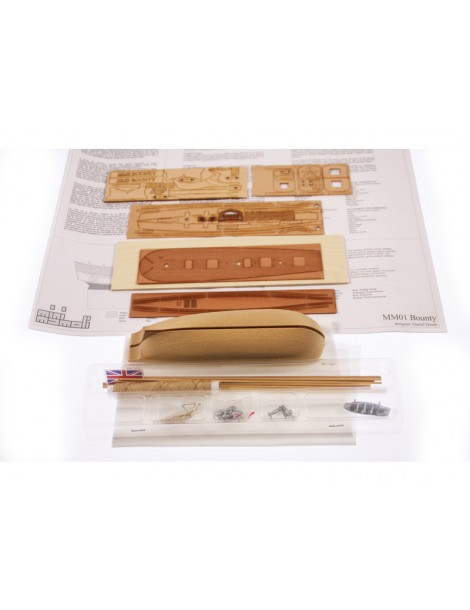 MINI MAMOLI H.M.S. Bounty 1: 135 kit