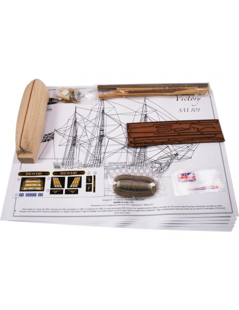 HMS Victory 1:310 Baukasten