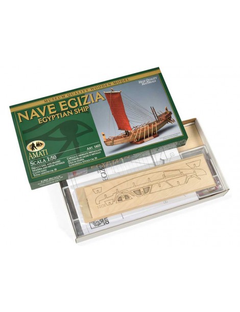 AMATI Navae Egizia Egyptian ship 1:50 set