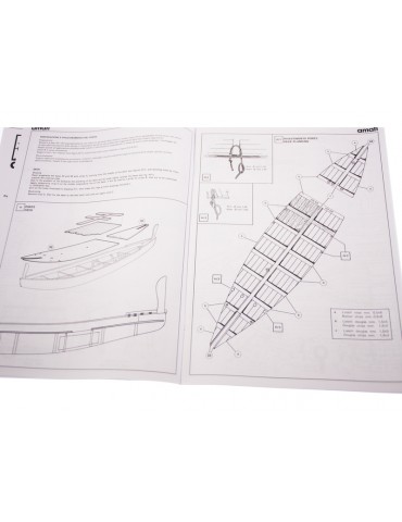 AMATI Navae Egizia Egyptian ship 1:50 set