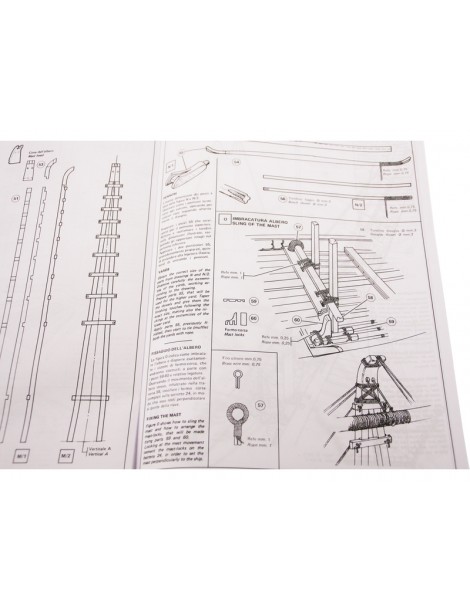 AMATI Navae Egizia Egyptian ship 1:50 set