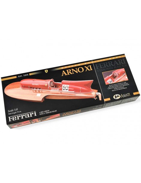 AMATI Arno XI Ferrari racing boat 1: 8