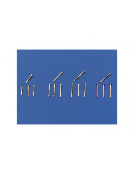 Brass nails 0.7x10 mm (about 100 pcs)