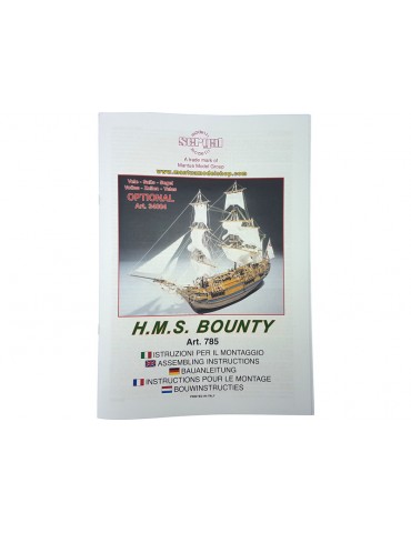 Mantua Model HMS Bounty 1:60 kit