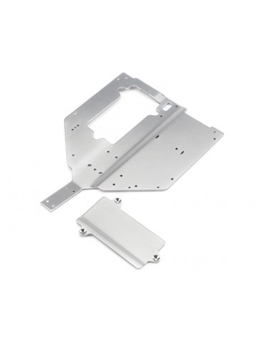 Losi Chassis Plate and Motor Cover Plate: Baja Rey