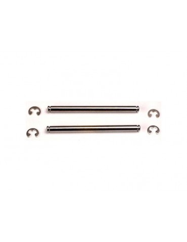Traxxas Suspension pins, 44mm (2) w/ E-clips