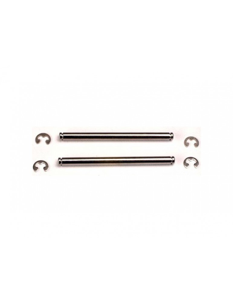 Traxxas Suspension pins, 44mm (2) w/ E-clips