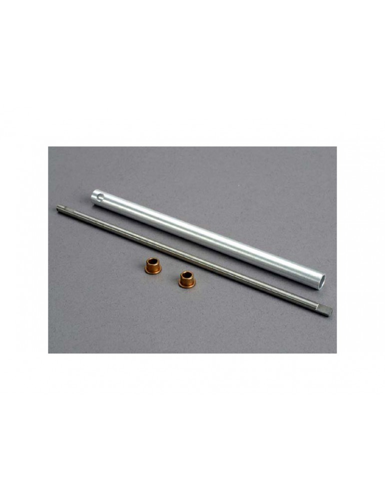 Traxxas Driveshaft/ stuffing tube/bushings (self-lubricating) (2)