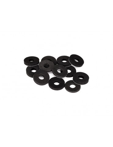 Traxxas Body washers, foam, 2mm (2)/ 3mm (2)/ 4mm (4)