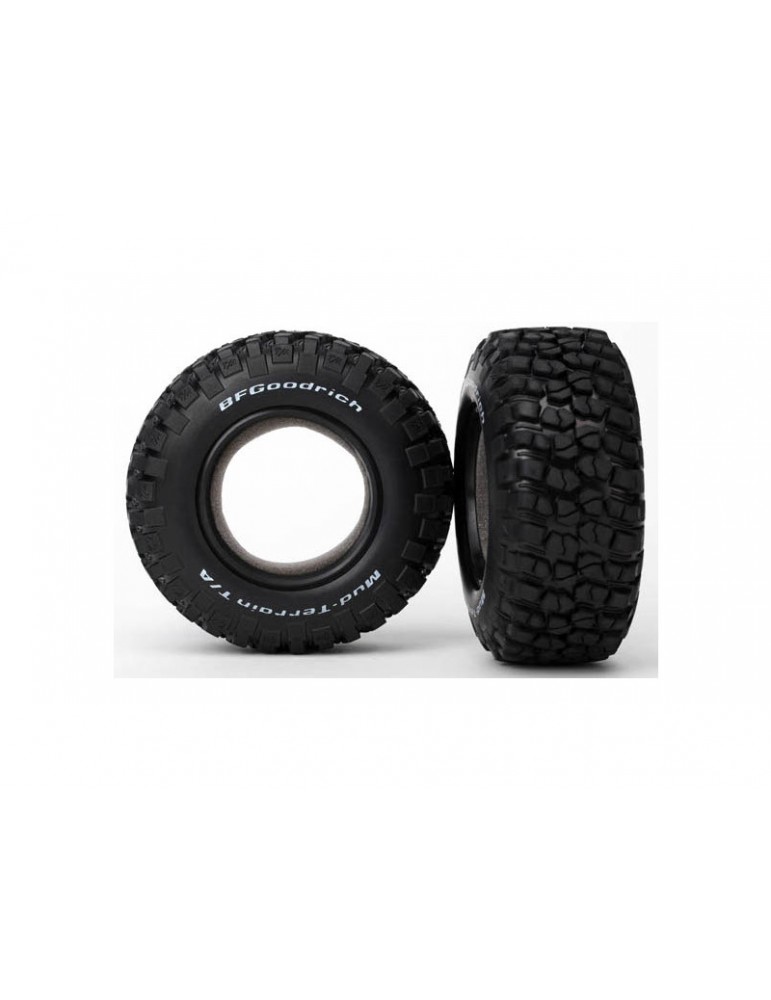 Traxxas Tires 2.2/3.0", BFGoodrich Mud-Terrain T/A KM2 (pair)/ foam inserts (2)