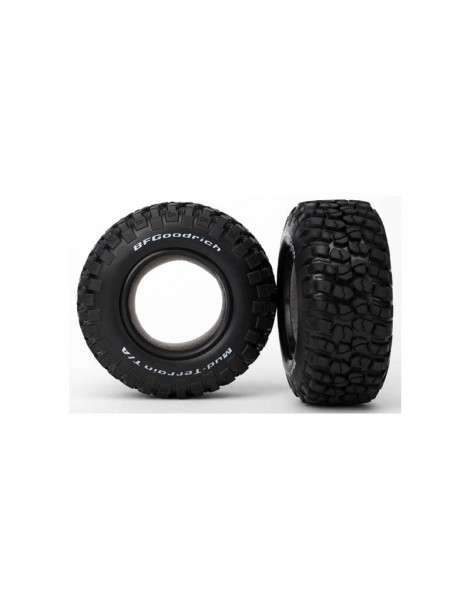 Traxxas Tires 2.2/3.0", BFGoodrich Mud-Terrain T/A KM2 (pair)/ foam inserts (2)