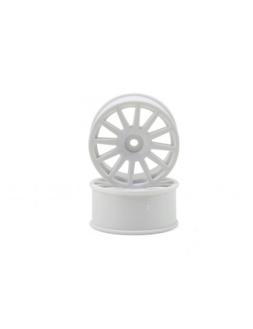 Traxxas Wheels, 12-spoke (white) (2)