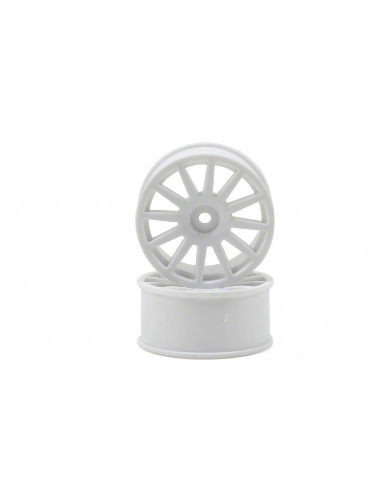 Traxxas Wheels, 12-spoke (white) (2)