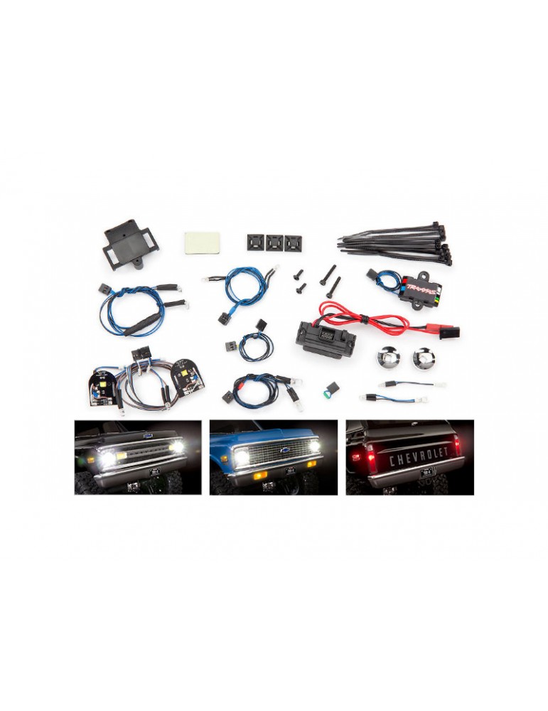 Traxxas LED light set, complete with power supply (fits 9111 or 9112 body)