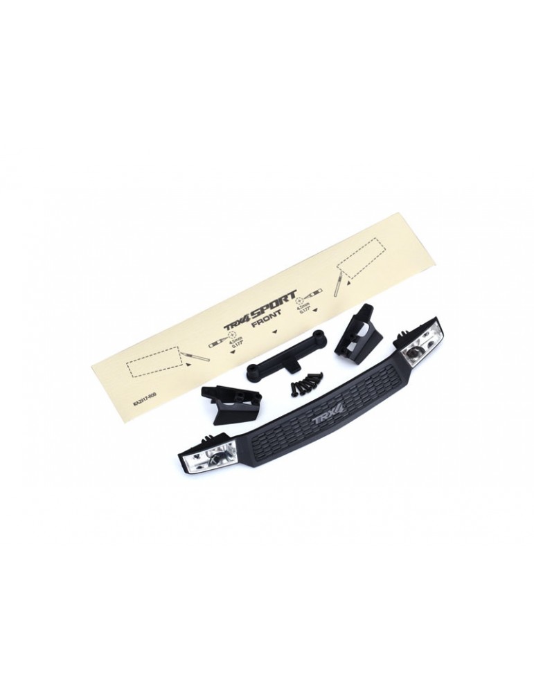 Traxxas Grill/ grill retainers (2)/ headlight housing (2)/ lens (2) (fits 8111 body)