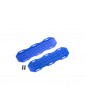 Traxxas Traction boards, blue/ mounting hardware