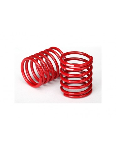 Traxxas Spring shock (2.8 rate, white stripe) (2)