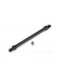 Traxxas pavaros velenas, centrinis galinis, 6061-T6 aliuminis, juodas