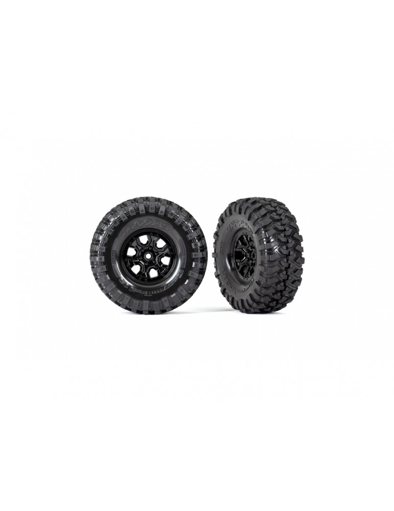 Traxxas Tires and wheels 1.9", 2021 Bronco wheels, Canyon Trail tires) (pair)