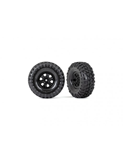 Traxxas Tires and wheels 1.9", 2021 Bronco wheels, Canyon Trail tires) (pair)