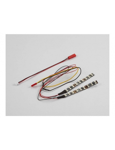 Killerbody Chassis Light W/SMD LED Unit Set (36 Raudoni LED)