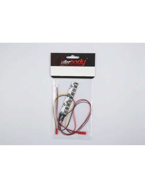 Killerbody Chassis Light W/SMD LED Unit Set (36 Raudoni LED)