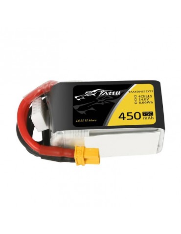 Akumuliatorius Tattu 450mAh 14,8V 75C 4S1P