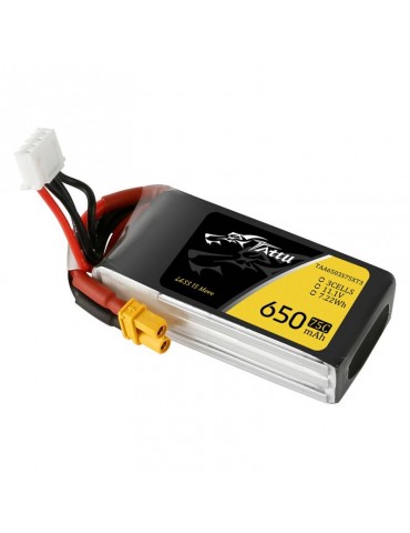 Akumuliatorius Tattu 650mAh 11,1V 75C 3S1P