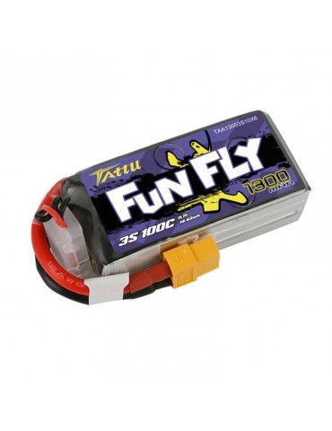 Akumuliatorius Tattu Funfly 1300mAh 11,1V 100C 3S1P