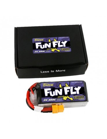 Akumuliatorius Tattu Funfly 1300mAh 11,1V 100C 3S1P