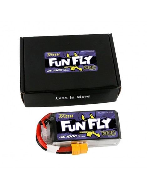 Akumuliatorius Tattu Funfly 1300mAh 11,1V 100C 3S1P