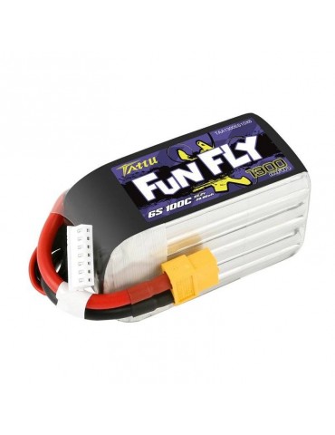 Tattu Funfly battery 1300mAh 22,2V 100C 6S1P XT60