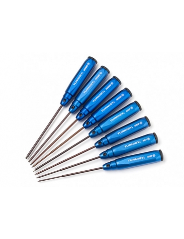 Turnigy V2 Series Metric / Imperial Hex Driver Set (8vnt.)
