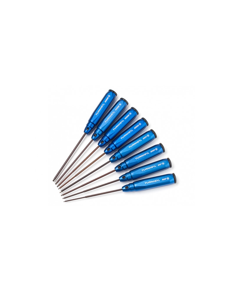 Turnigy V2 Series Metric / Imperial Hex Driver Set (8vnt.)