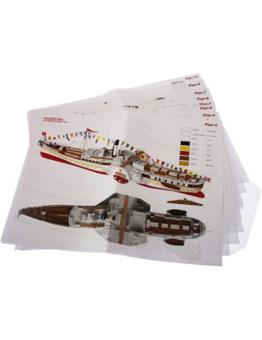 Modell-Tec D/S Skibladner 1:60 kit