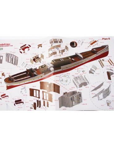 Modell-Tec D/S Skibladner 1:60 kit